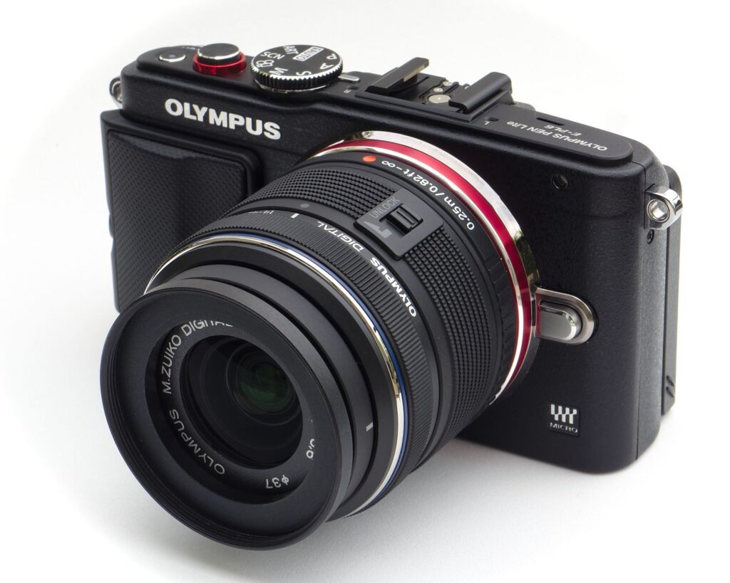 Front View with kit lens for Olympus PEN E-PL6 Review